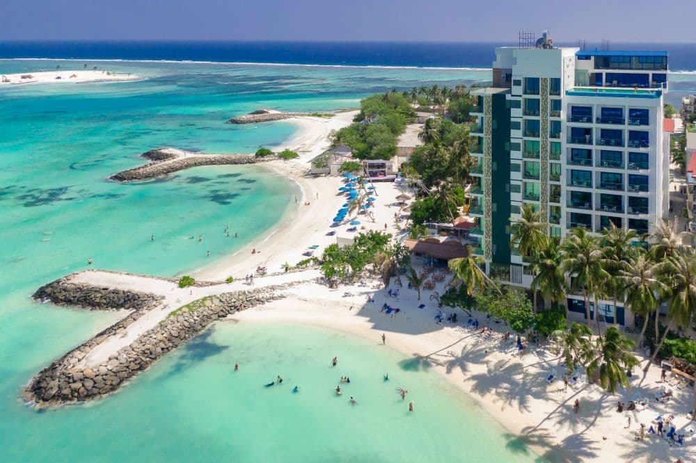 MALDIVES - with Arena Beach Hotel (Maafushi Island).
